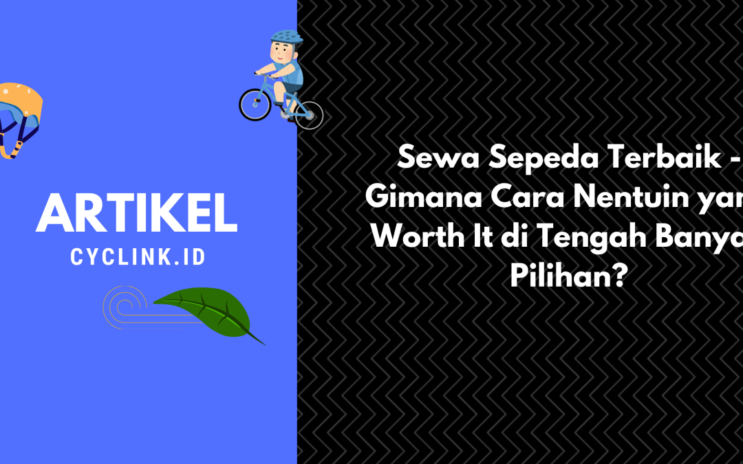 sewa sepeda terbaik