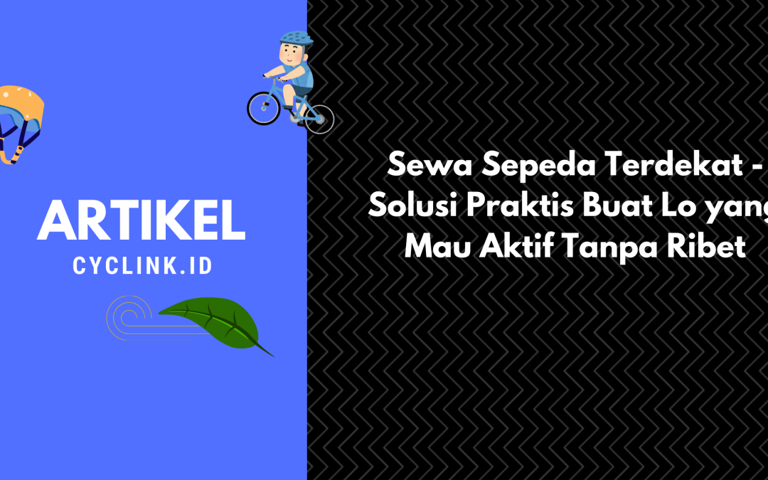 sewa sepeda terdekat